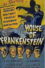 Watch House of Frankenstein Solarmovie