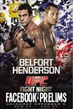 Watch UFC Fight Night 32 Facebook Prelims Solarmovie