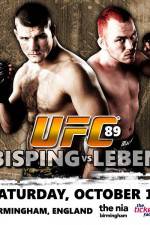 Watch UFC 89: Bisping v Leben Solarmovie