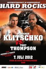 Watch World Heavyweight Boxing: Wladimir Klitschko vs. Tony Thompson Solarmovie