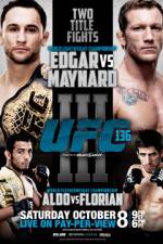 Watch UFC 136 Edgar vs Maynard III Solarmovie
