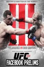 Watch UFC 166: Velasquez vs. Dos Santos III Facebook Fights Solarmovie