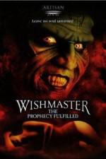 Watch Wishmaster 4: The Prophecy Fulfilled Solarmovie