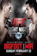 Watch UFC Fight Night 61 Bigfoot vs Mir Solarmovie