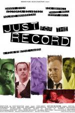 Watch Just for the Record Solarmovie