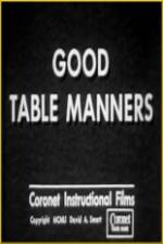 Watch Good Table Manners Solarmovie