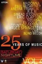Watch Saturday Night Live 25 Years of Music Vol 4 Solarmovie