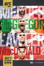 Watch UFC 189 Mendes vs. McGregor Solarmovie