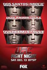 Watch UFC Fight Night Dos Santos vs Miocic Solarmovie