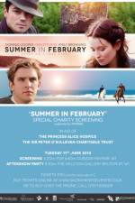 Watch Summer in February Solarmovie