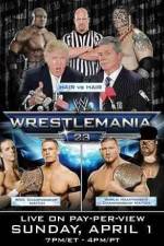 Watch WrestleMania 23 Solarmovie