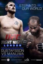 Watch UFC Fight Night 38 Gustafsson vs Manuwa Solarmovie