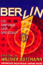 Watch Berlin Die Sinfonie der Grosstadt Solarmovie