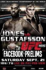 Watch UFC 165 Facebook Prelims Solarmovie