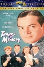 Watch Thanks for the Memory Solarmovie