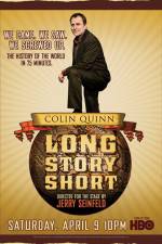 Watch Colin Quinn Long Story Short Solarmovie