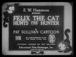 Watch Felix the Cat Hunts the Hunter (Short 1926) Solarmovie