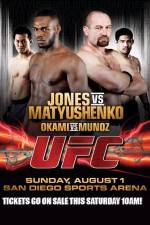 Watch UFC Live Jones vs. Matyushenko Solarmovie