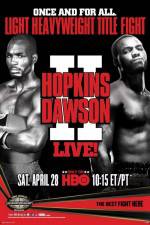 Watch Boxing Light Heavyweight Hopkins vs Dawson II Solarmovie