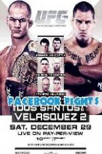 Watch UFC 155 Dos Santos vs Velasquez 2 Facebook Fights Solarmovie