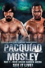 Watch WBO Boxing Manny Pacquiao vs Shane Mosley Solarmovie