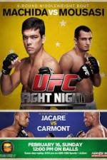 Watch UFC Fight Night: Machida vs. Mousasi Solarmovie