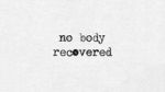 No Body Recovered (TV Special 2021) solarmovie