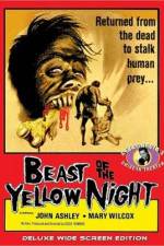 Watch The Beast of the Yellow Night Solarmovie