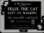 Watch Felix the Cat Kept on Walking (Short 1925) Solarmovie